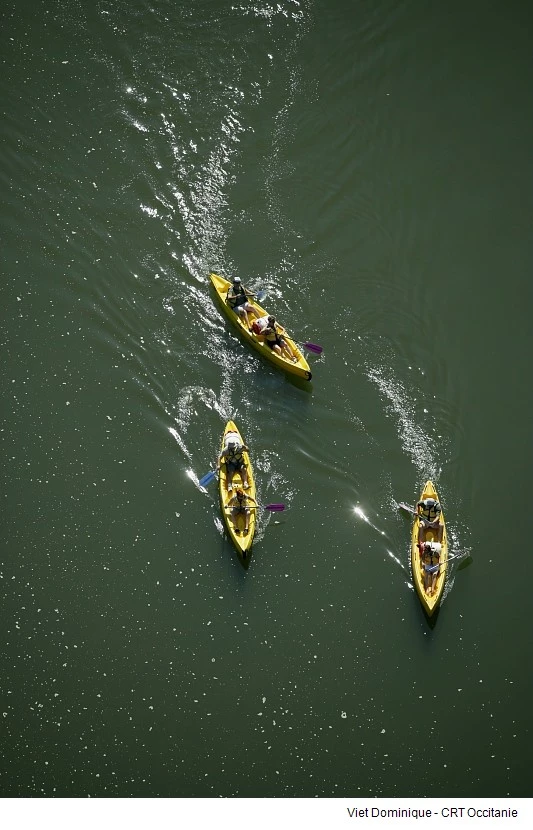 Canoe à St Antonin Noble Val (82)