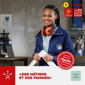 Affiche Journée "Des métiers et des femmes"