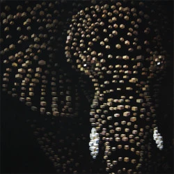 hannibal - acrylique sur toiles -100x100cm-2018 - NG 