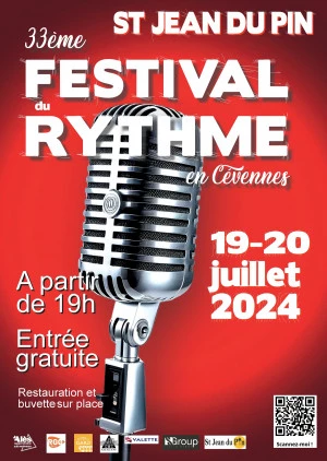 Affiche Festival du Rythme en Cévennes 