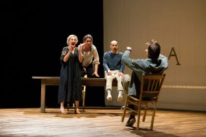 Affiche D'autres familles que la mienne - Hippolyte a mal au coeur - Théâtre