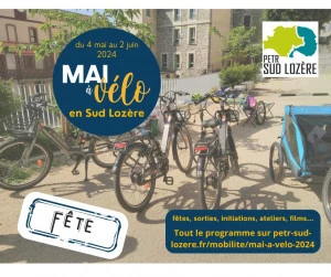 Affiche Fête du vélo de St Germain de Calberte