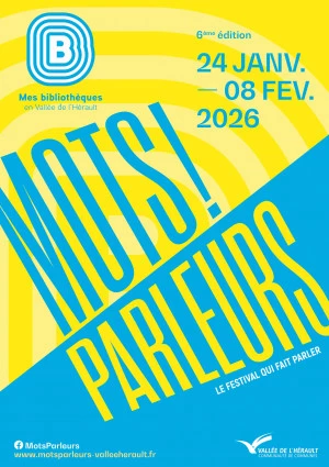 Affiche Festival Mots Parleurs - 6e édition