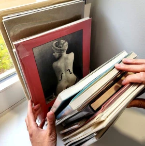 Affiche Grande braderie de livres d'art