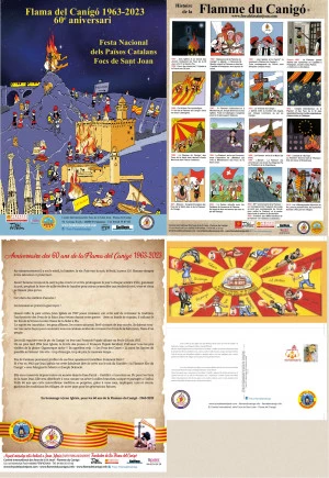 Affiche FLAMA DEL CANIGO'