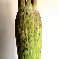 Calice d'été - Fibres végétales en pâte, pigments
