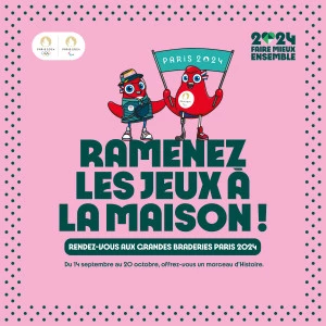 Affiche Grandes braderies Paris 2024