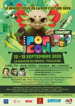 Affiche Popcon Toulouse Portet 