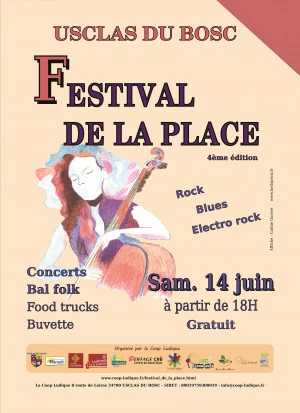 Affiche Festival De La Place 4ième édition