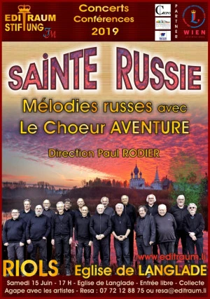 Affiche Concert - Sainte Russie 