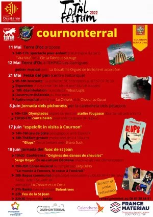 Affiche Cournonterral / Total Festum
