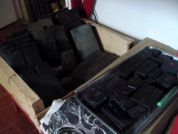 Cerette MEYER - <p>Caractères typographiques en bois</p>