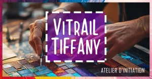 Affiche Initiation au Vitrail Tiffany