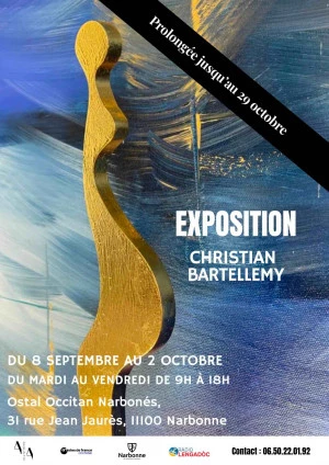 Affiche Exposition Christian Bartellemy