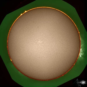 Affiche Etude du Soleil au pic du midi