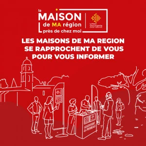 Affiche L'équipe de la Maison de Ma Région Cahors & Figeac se déplace à ASSIER