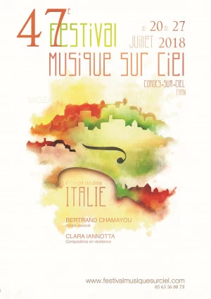 Affiche Festival Musique sur Ciel 2018
