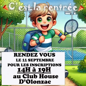 Affiche Inscription rentrée 2024 - 2025