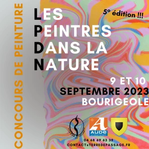 Affiche Les peintres dans la nature ! 5° édition !!! (Concours de peinture)