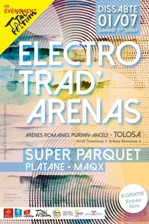 Affiche Electro Trad'Arenas 2023