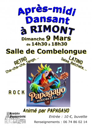 Affiche Après-midi dansant à Rimont