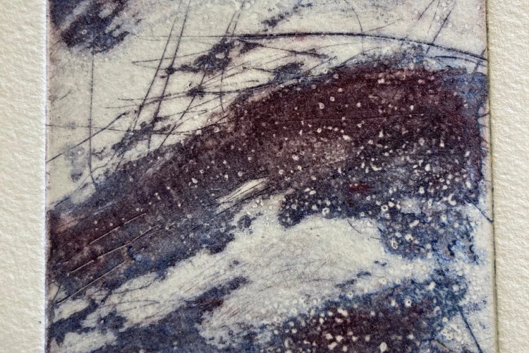 Joan Beall - Gravure techniques mixtes - @joanbeall 