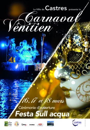 Affiche Carnaval vénitien 2018