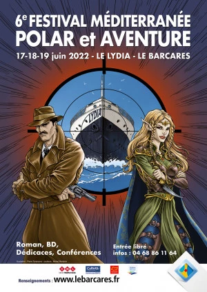 Affiche Festival Mediterranée Polar et Aventure