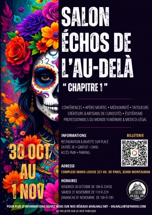 Affiche Salon Échos de l'au-delà - "Chapitre 1"