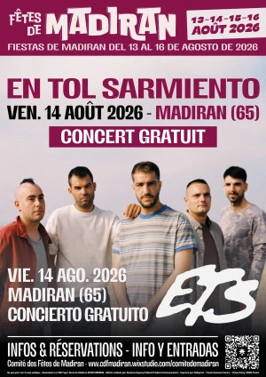Affiche En Tol Sarmiento - Fêtes de Madiran 2026 - Concert Gratuit