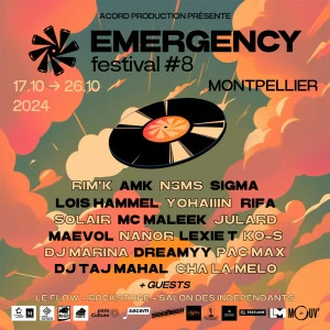 Affiche Emergency Festival #8