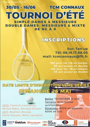 Affiche Tournoi d'Été