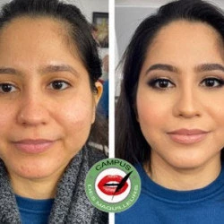 Maquillages Avant/Apres