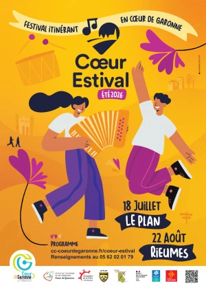 Affiche Cœur Estival à LE PLAN