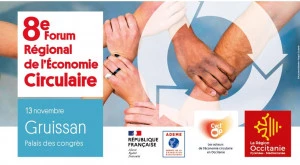 Affiche 8ème forum régional de l'économie circulaire le 13 novembre 2025 à Gruissan (11)