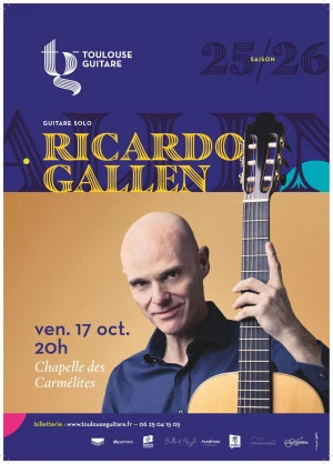 Affiche Ricardo GALLEN – Guitare solo