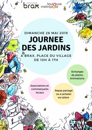 Affiche Journée des Jardins de Brax