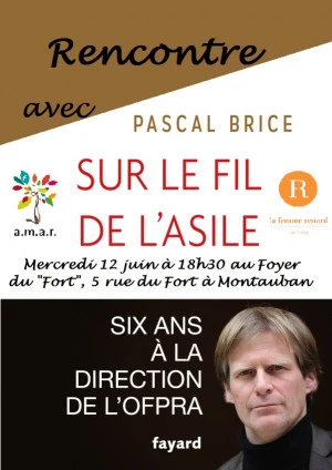 Affiche Rencontre avec Pascal Brice