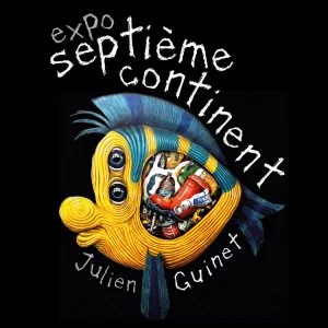 Affiche Expo Julien Guinet - Septième Continent