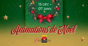 Affiche Marché & Animations de Noël à Castelsarrasin
