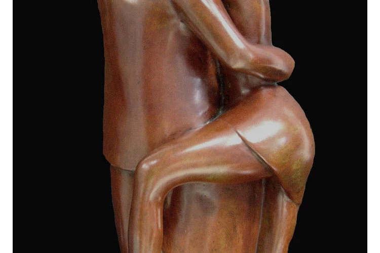 Tango - Bronze numéroté : 42cm x 25 cm - 1999
