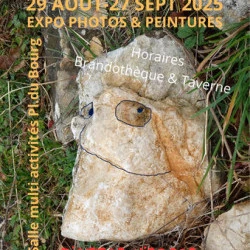 PIERRES-VISAGES - Exposition photographique et picturale Septembre 2025 BRANDONNET 12350 - JEANPIERRE ALLANO 