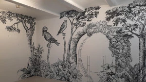 Affiche Jardin D'acclimatation / exposition Dominique Lucci