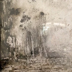 Souvenir des Pins. - Acrylique sur toile libre. 35x70 - Catherine Stoll-Simon 