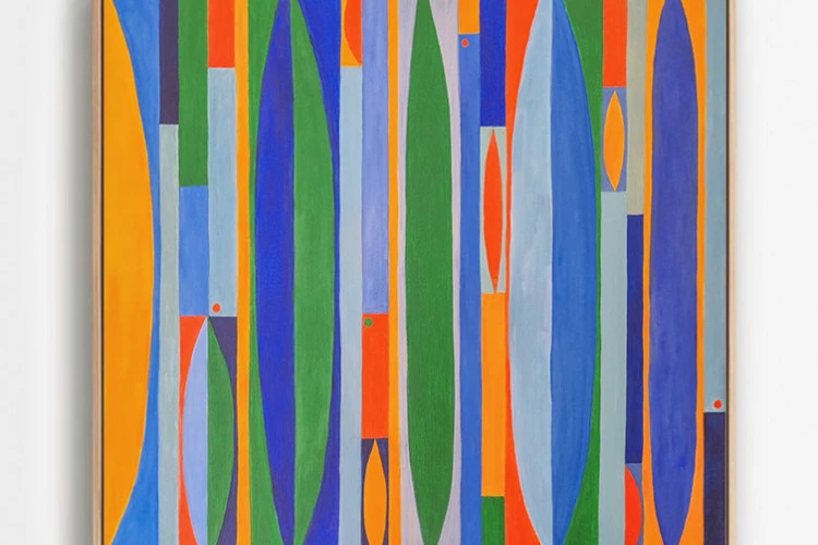 Posso poder existir ? / Puis-je pouvoir exister ? - 2024, Acrylique sur lin, 50x50cm