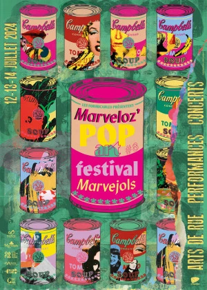 Affiche Marveloz Pop Festival 