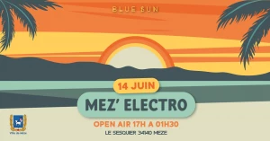 Affiche Mèz'Electro Open Air