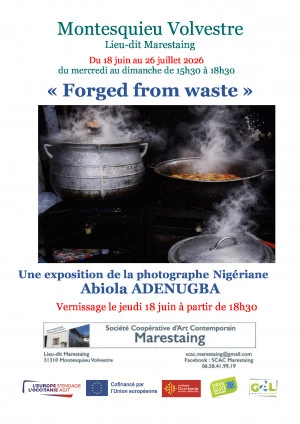 Affiche « Forged from waste »