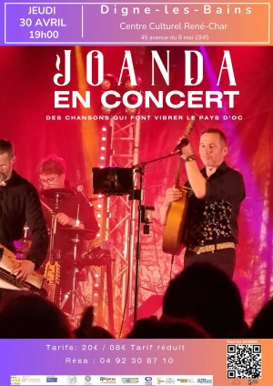 Affiche Joanda en concert