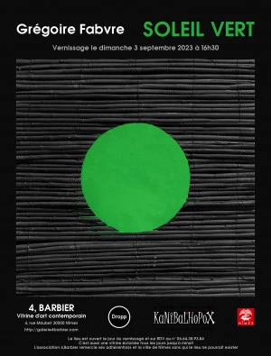 Affiche " Soleil Vert" - Grégoire FABVRE